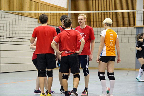 Jugend-Volleyball